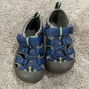 Baby Keen Washable Sandals - Blue size 5/6